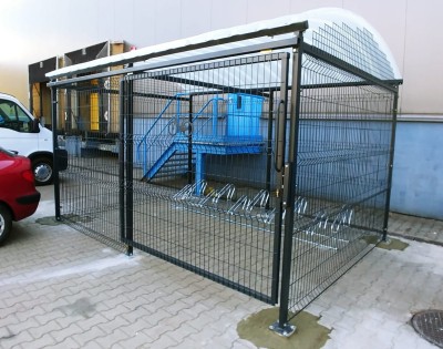Wiata Rowerowa Zamykana  4x3m