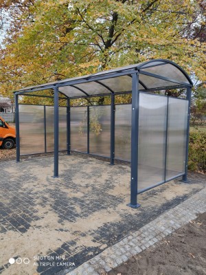 Wiata Rowerowa Apollo 4,15  x 2,05 m -10 rowerów  