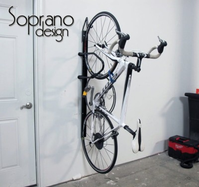 Wieszak Stojak Ścienny - Parking Rowerowy z Szyną 