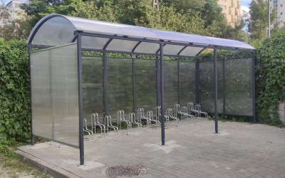 Wiata Rowerowa Apollo 6,15 x 2,05 m -15 rowerów   