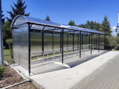 Wiata Rowerowa Apollo 10,15 x 2,05 m -25 rowerów   