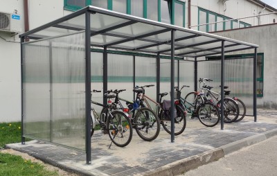 Wiata Rowerowa Zeus 2,05 x 2,05 m Ocynk + Lakier  